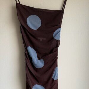 *barely used polka dot billy j boutique dress*